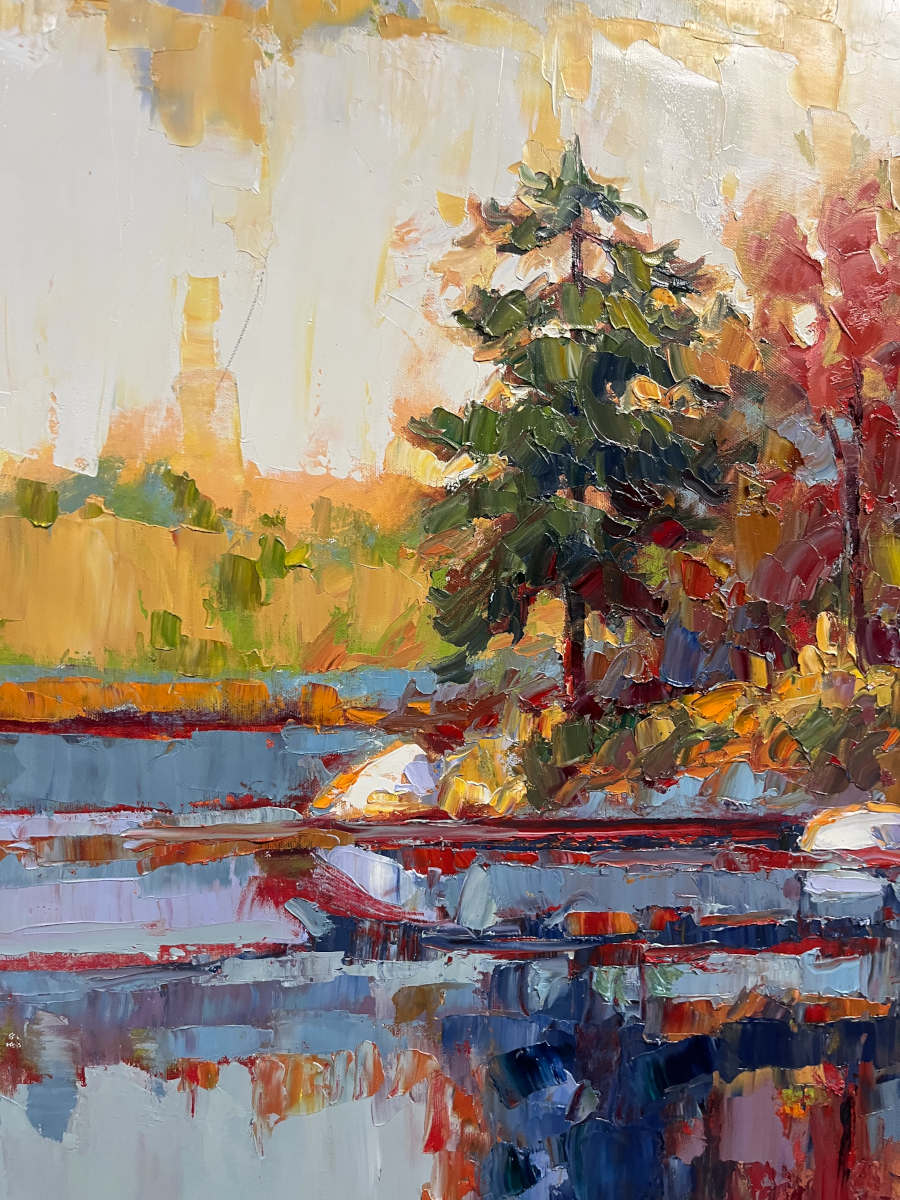 Yvon Breton - Charme du Lac Bouchard 30x40