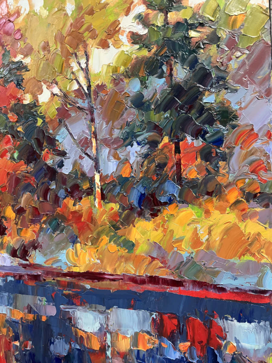 Yvon Breton - Charme du Lac Bouchard 30x40