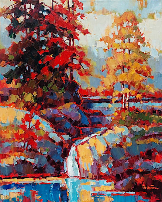 Yvon Breton - Matin d'automne 30x24