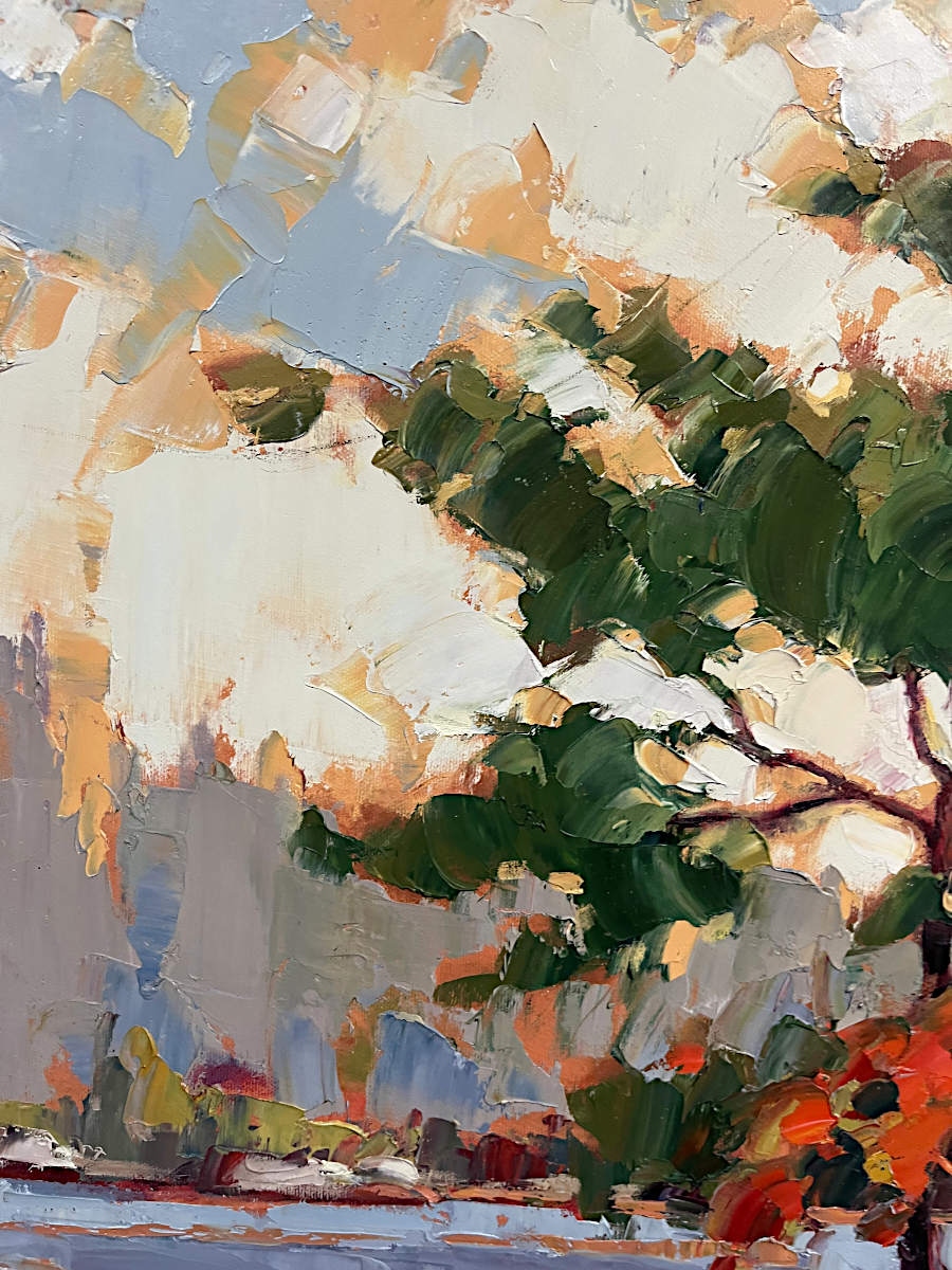 Yvon Breton - Vent du Large (Baie Georgienne) 30x40