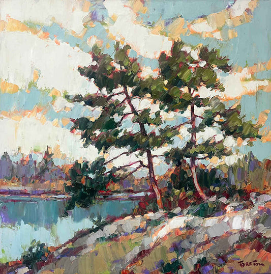 Yvon Breton - Vent Du Large 24x24