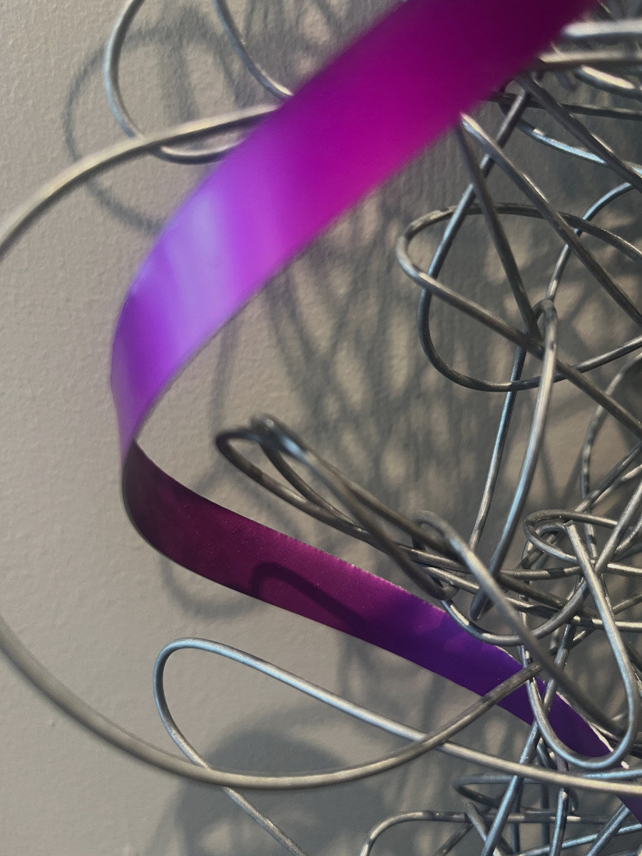 Catherine Gutsche - Ribbon Dance Wisteria 21x8
