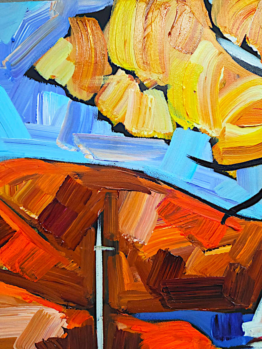 Marie-Claude Boucher - Vent d'automne 30x48