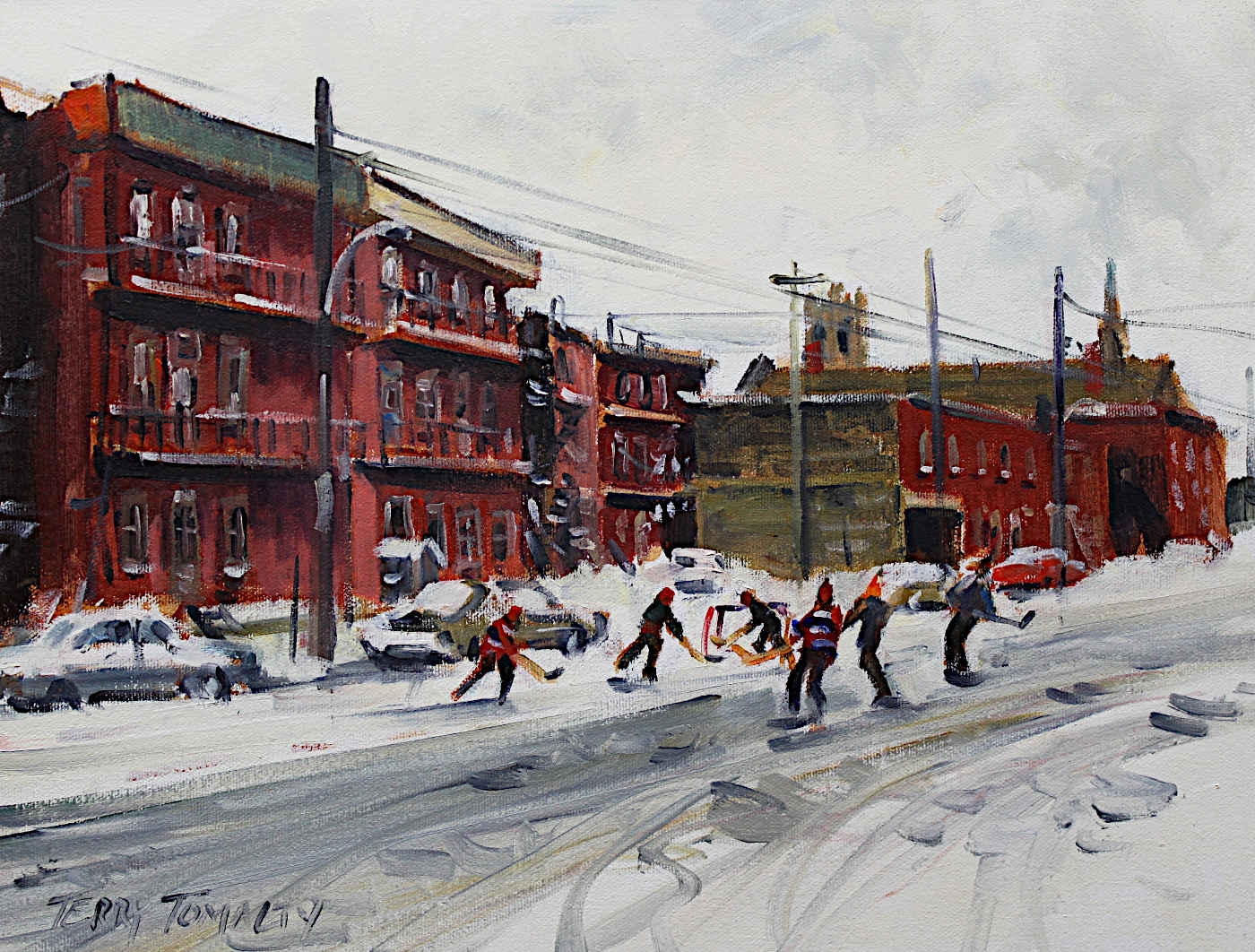 Terry Tomalty - Rue Caisse Verdun 12x16