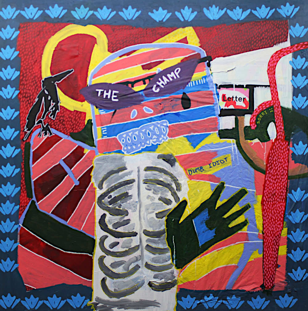 Cole FitzGerald - The Champ 48x48 – Chase Art Gallery