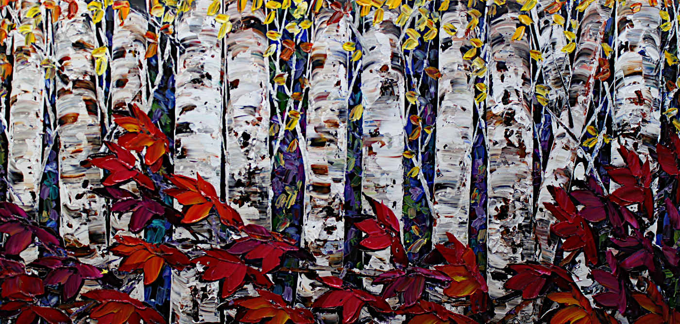 Fallen Leaves 30x60