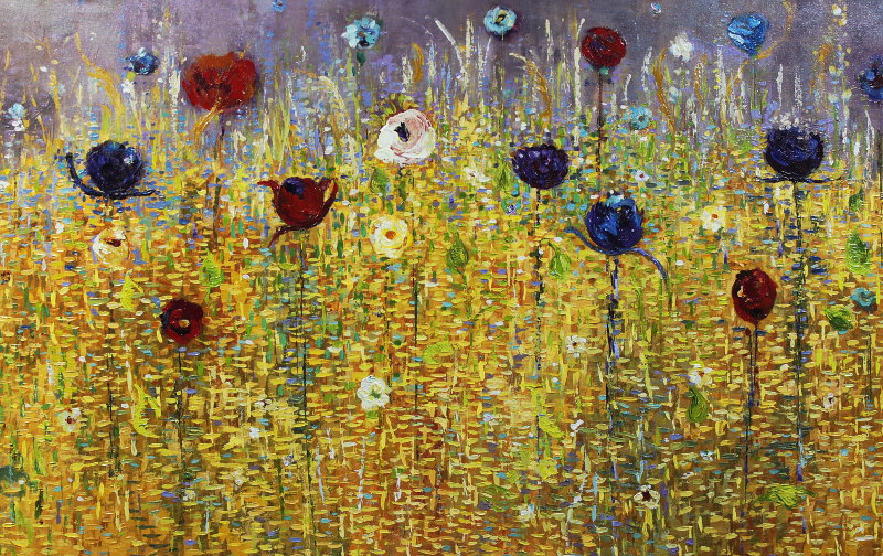 Fiona Hoop -  Flowers Afield #16 30x48