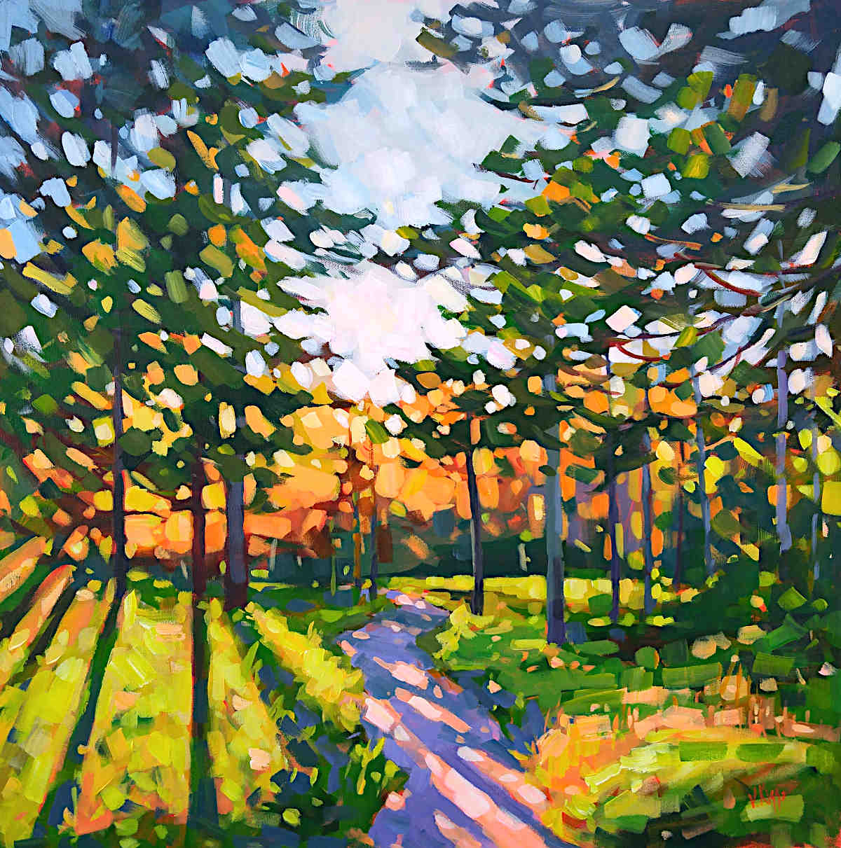 Vera Kisseleva - Into the Sun 24x24