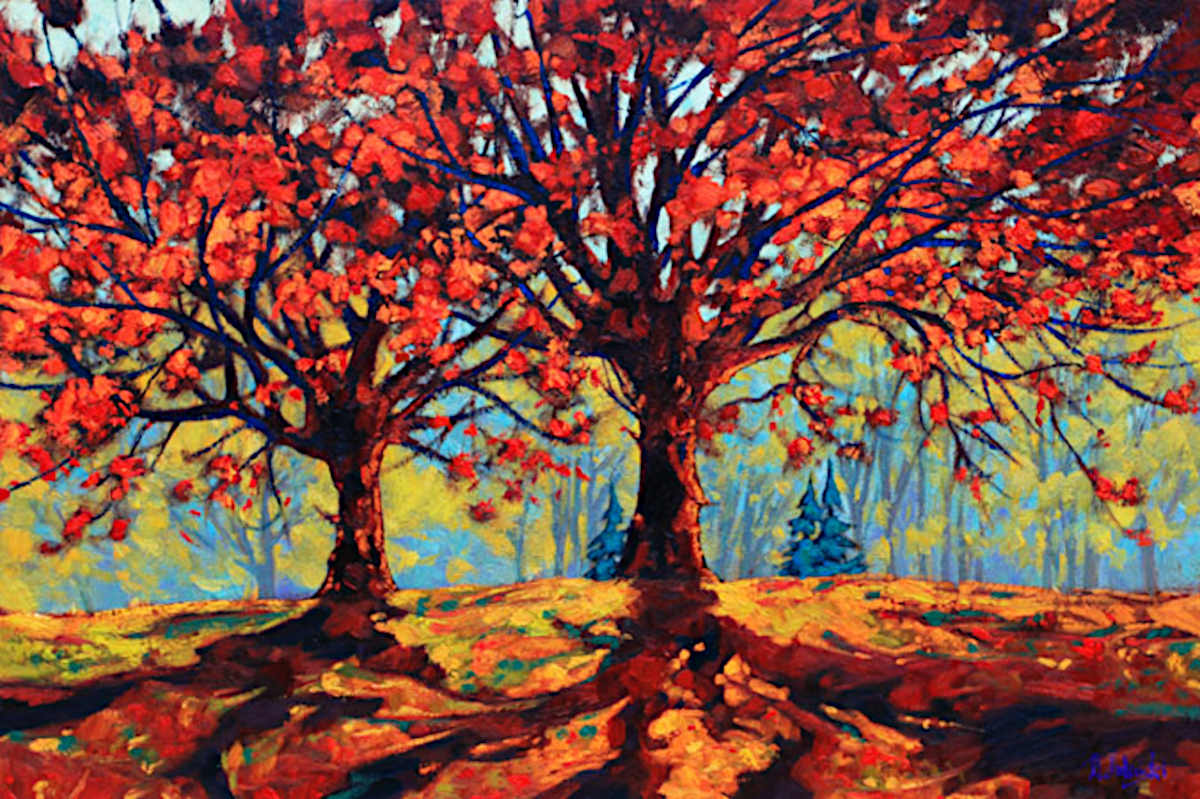Leaves of Autumn 20X30