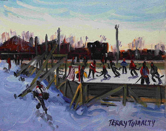 Outdoor Rink Park Ave. 8x10