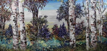 Fall Forest 30X72