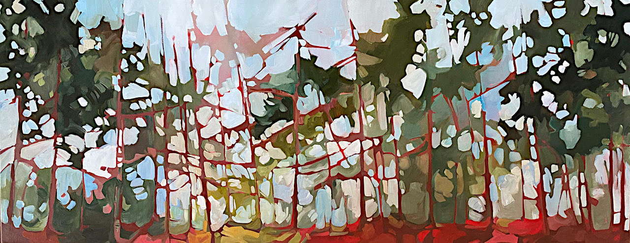 Soft Forest Edge 24x60