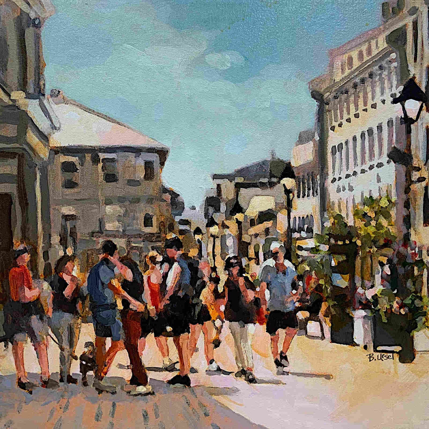 Summer in Old Montreal 16x16