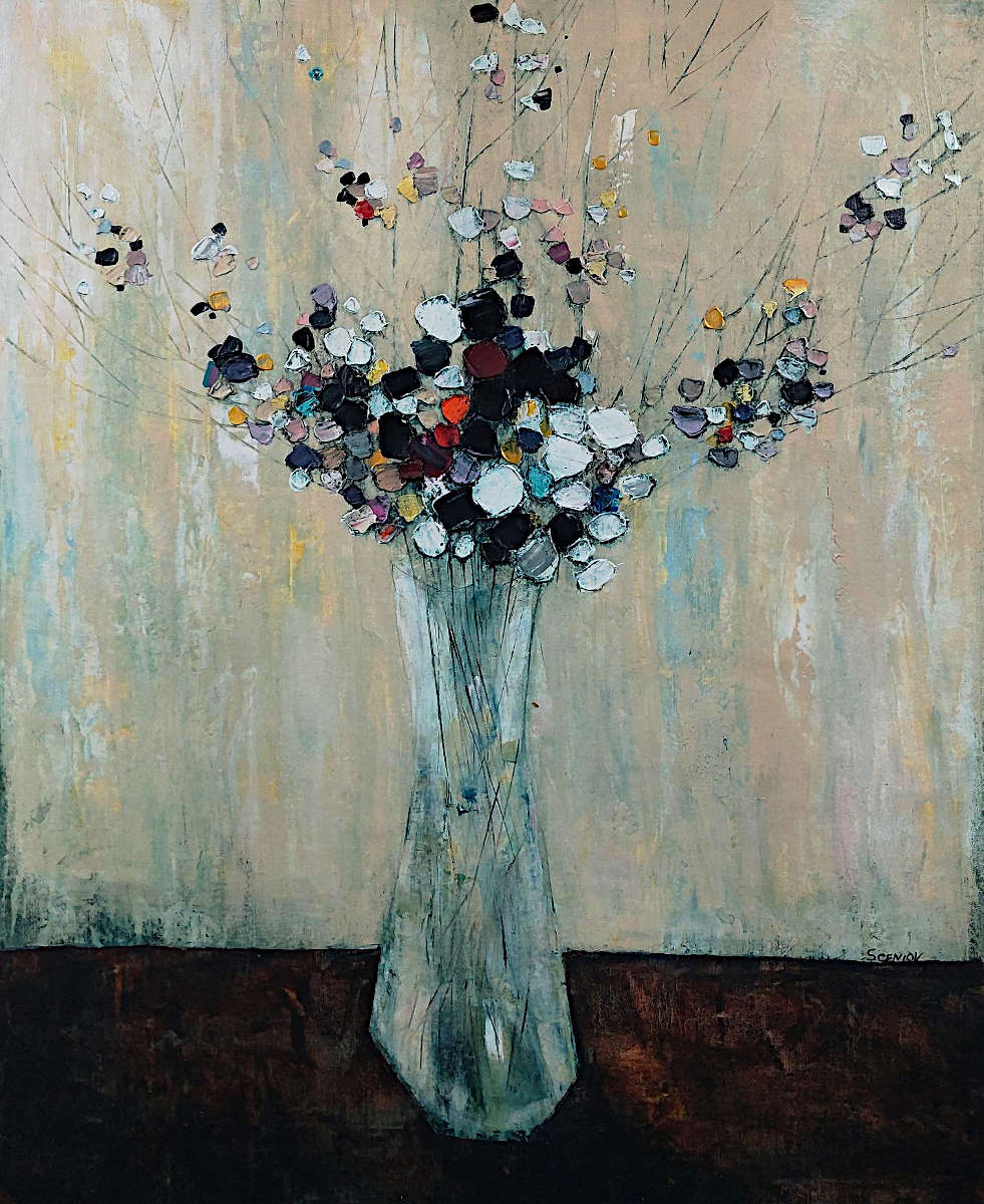 Oleg Sceniov -Summer Vase 30x24