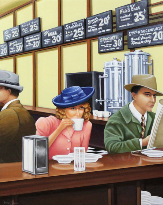 The Diner 30x24