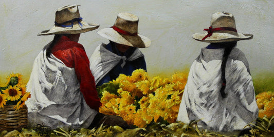 The Flower Pickers 12x24