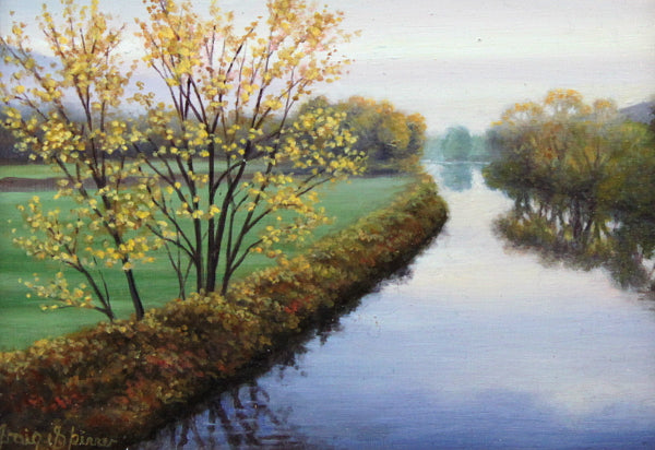 Craig Skinner - Trees by the River 5x7