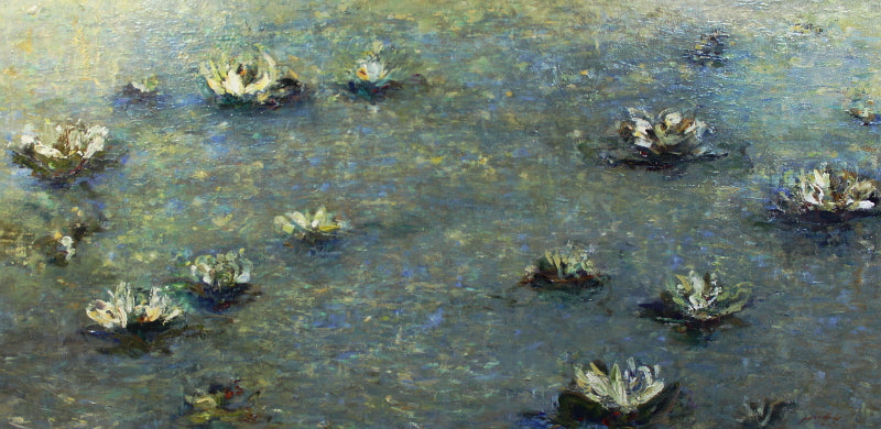 Water Surface Lilies 30x60